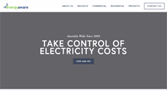 Desktop Screenshot of energyaware.com.au